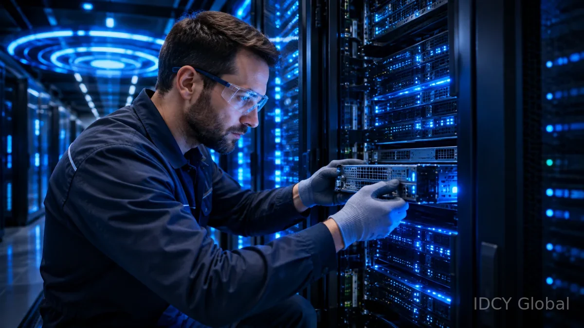 服务器运维与技术配置场景示意图